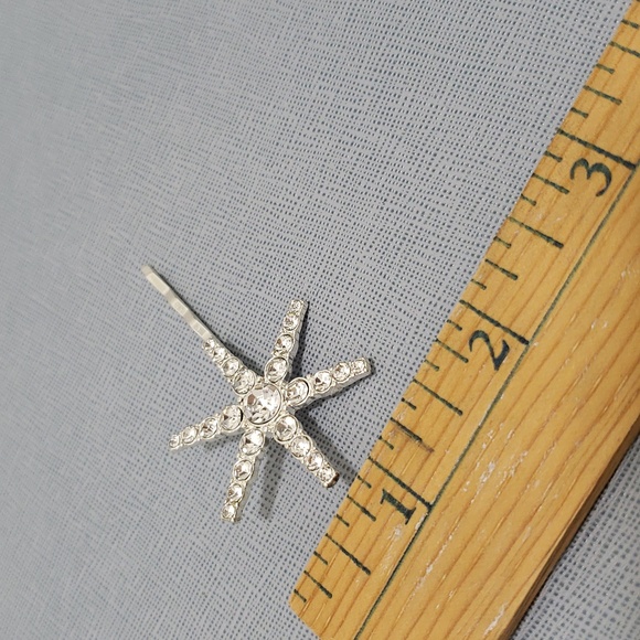 New Bobby Pin Fashion Set Crystal Rhinestone Stars Hair Accessories - Picture 8 of 8